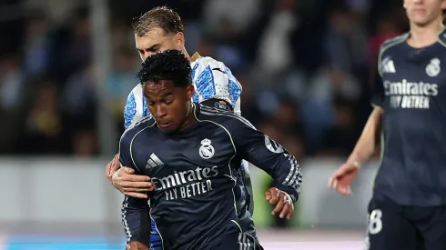 Vídeo: Endrick dá passo de gênio para Mbappé em Talavera x Real Madrid. (Foto: Florencia Tan Jun/Getty Images)