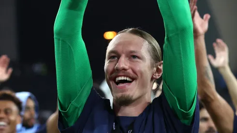 Safonov e Zabarnyi não se dão bem por conflito entre Ucrânia e Rússia. Foto: Claudio Villa/Getty Images