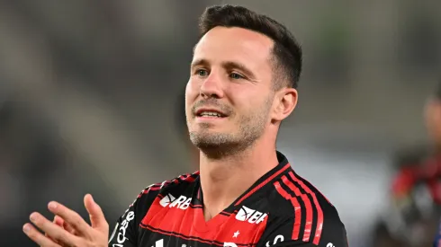 Saúl Ñíguez, do Flamengo. (Foto: Rodrigo Valle/Getty Images)