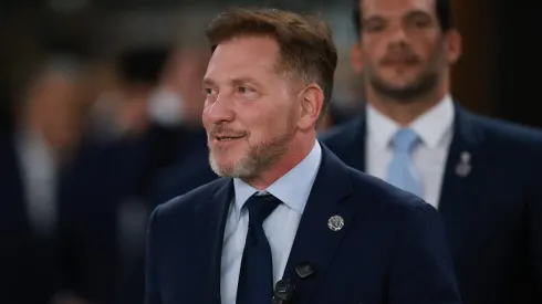 Alejandro Domínguez, presidente da Conmebol. (Foto: Hector Vivas/Getty Images)