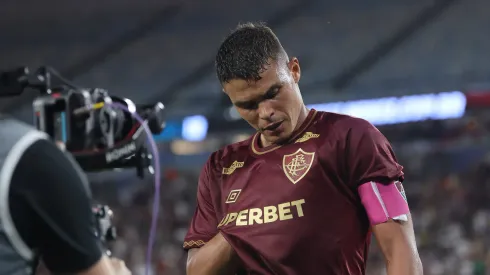 O zagueiro Thiago Silva com a camisa do Fluminense (Wagner Meier/Getty Images)