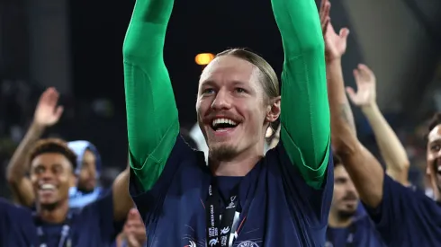 Safonov foi o heroi do título. Claudio Villa/Getty Images.