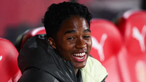 Endrick ajuda o Palmeiras no Real Madrid. Foto: David Ramos/Getty Images