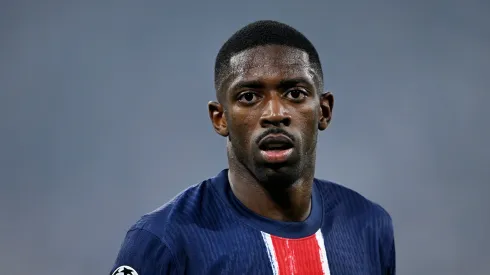 Dembélé não está satisfeito com tempo de jogo no PSG. Foto: Justin Setterfield/Getty Images