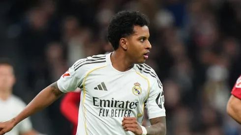 Rodrygo faz jogada espetacular em Real Madrid x Sevilla, mas para em Vlachodimos. (Photo by Angel Martinez/Getty Images)