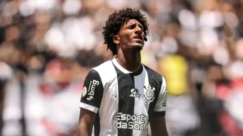 O atacante Talles Magno em jogo do Corinthians (Alexandre Schneider/Getty Images)