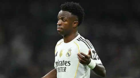 Vinicius Junior em jogo do Real Madrid. (Foto: Denis Doyle/Getty Images)