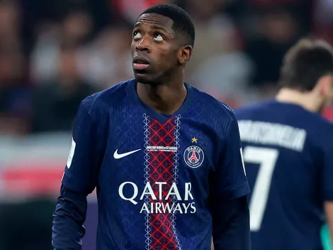 Dembélé se irrita com baixa minutagem na equipe titular