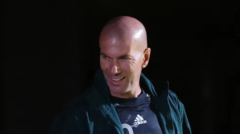 Zinedine Zidane foi prestigiar o filho na Copa Africana das Nações (Photo by Sarah Stier/Getty Images)