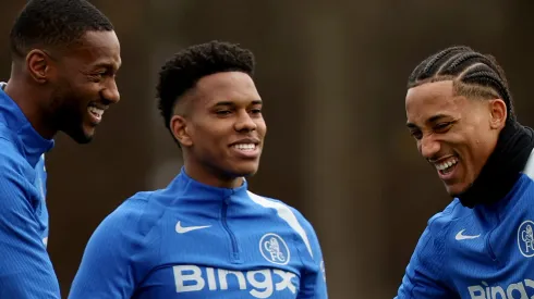Adarabioyo, Estevão e João Pedro. (Photo by Jasper Wax/Getty Images)
