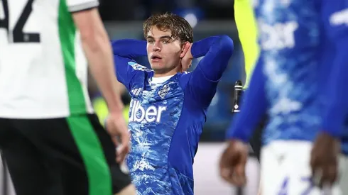 Nico Paz está de volta ao Real Madrid. Marco Luzzani/Getty Images.