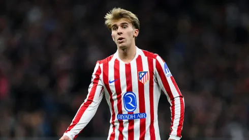 Pablo Barrios é titular de Simeone no Atlético de Madrid. David Ramos/Getty Images.