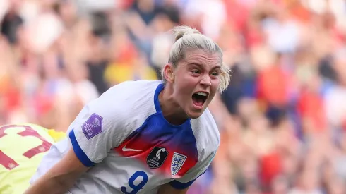 Alessia Russo pela Inglaterra (Photo by David Ramos/Getty Images)