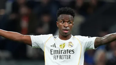 Real Madrid define cenário: renovação de Vinicius Jr. ou venda estratégica para contratar Vitinha. (Foto de Angel Martinez/Getty Images)