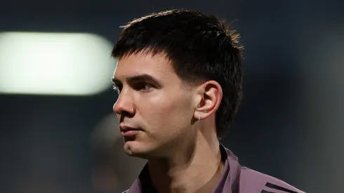 Real Madrid recusa empréstimo de Franco Mastantuono ao Napoli. (Photo by Florencia Tan Jun/Getty Images)