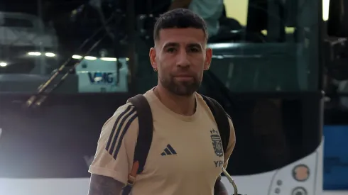 Nicolás Otamendi, da Seleção Argentina. (Foto: Megan Briggs/Getty Images)