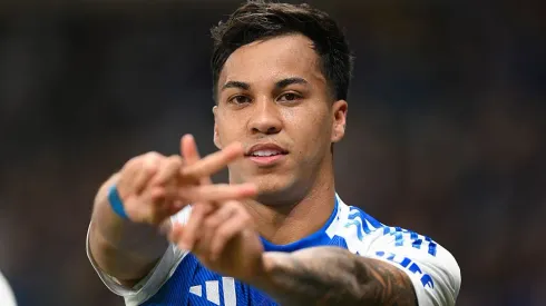 Kaio Jorge, do Cruzeiro, é alvo do Flamengo. Ele também já foi alvo do West Ham. (Foto: Pedro Vilela/Getty Images)