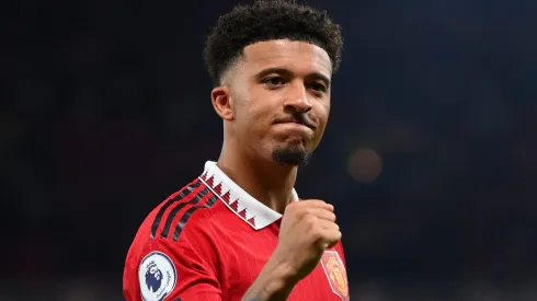 Jadon Sancho deve deixar o Manchester United em definitivo. Foto: Michael Regan/Getty Images