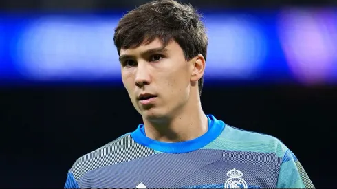 Gonzalo García, jogador do Real Madrid, é um grande alvo no mercado da bola (Foto: Aitor Alcalde/Getty Images)