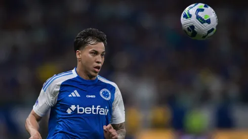 Kaio Jorge foi artilheiro do Cruzeiro em 2025 (Pedro Vilela/Getty Images)