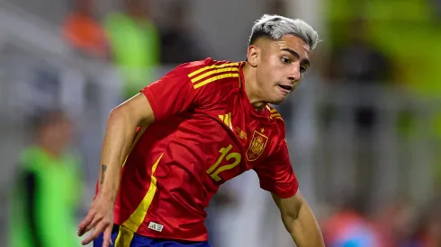 Yeremay Hernández pela Seleção Espanhola sub-21. (Foto: Fran Santiago/Getty Images)