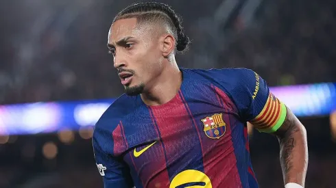 Raphinha é um dos principais jogadores do Barcelona (Foto: Eric Alonso/Getty Images)