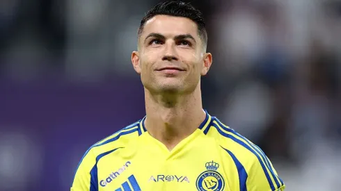 Se Cristiano Ronaldo marcar dois gols nesta terça (30), pelo Al-Nassr, ele vai terminar 2025 com mais gols do que partidas. (Foto: Yasser Bakhsh/Getty Images)