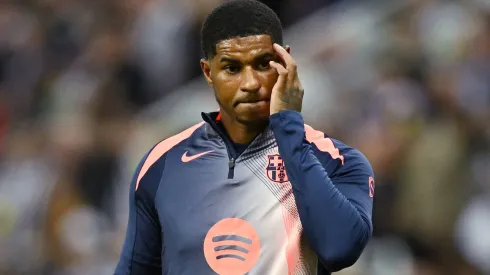 Destaque da temporada, Rashford vive indefinição no Barça. Foto: Clive Mason/Getty Images