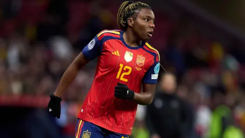 A atleta é uma das artilheiras da Liga F 2025/26 – Foto: Angel Martinez/Getty Images