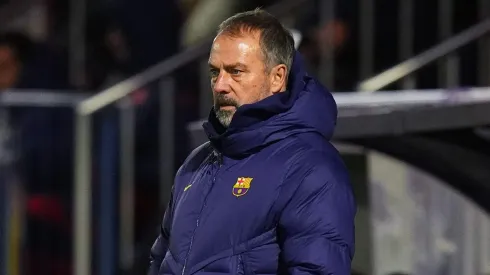 Hansi Flick, técnico do Barcelona. (Photo by Angel Martinez/Getty Images)