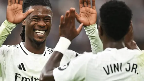 Vini Jr e Camavinga. (Photo by Denis Doyle/Getty Images)