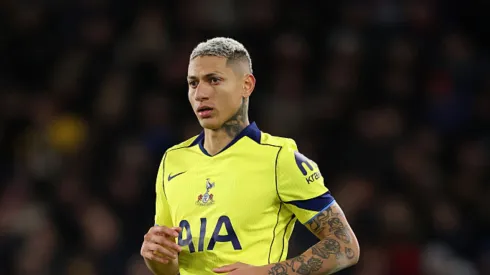 Richarlison é titular em Brentford x Tottenham. Justin Setterfield/Getty Images.