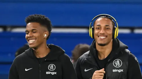 Estêvão e João Pedro devem ser titulares sob o comando do Chelsea (Photo by Mike Hewitt/Getty Images)