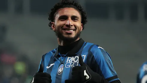 Ederson em campo com a Atalanta. Foto: Emilio Andreoli/Getty Images
