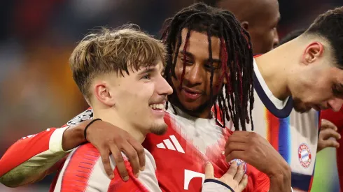 Lennart Karl e Michael Olise. (Photo by Adam Pretty/Getty Images)