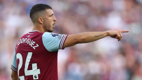 Guido Rodríguez é volante do West Ham (Richard Pelham/Getty Images)