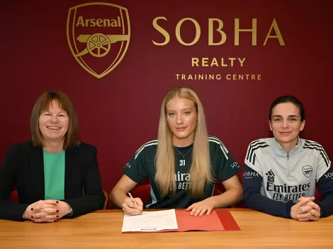 Smilla Holmberg é anunciada como reforço do Arsenal