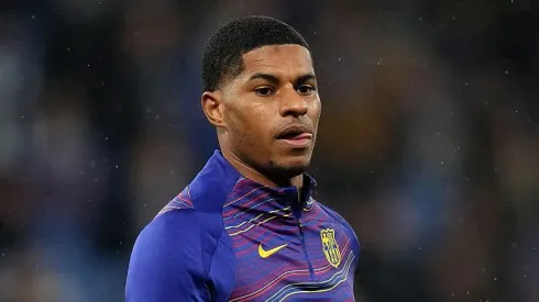Rashford quer atuar no Barcelona. AS informa que a demissão de Amorim no Manchester United poderia facilitar um possível retorno do atacante. (Foto: Alex Caparros/Getty Images)