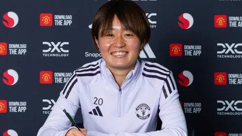 A jogadora é uma das líderes e titular absoluto do elenco do Manchester United – Foto: Divulgação/Manchester United