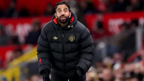 Ruben Amorim, ex-técnico do Manchester United. Foto: Carl Recine/Getty Images