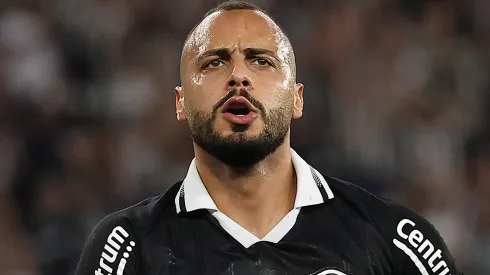 Arthur Cabral comemora gol pelo Botafogo. (Photo by Wagner Meier/Getty Images)