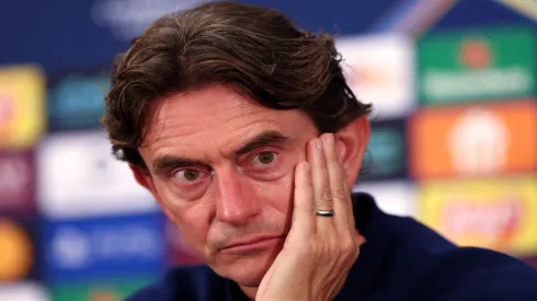 Thomas Frank, técnico do Tottenham – Michael Steele/Getty Images