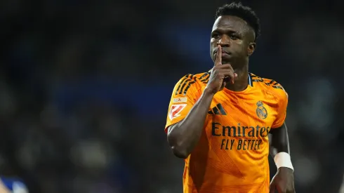 Vinícius Júnior celebra golo contra a Real Sociedad. Foto: Imago