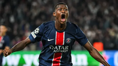 Nuno Mendes celebrando o golo sobre o Girona. Foto: Imago