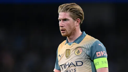 Kevin De Bruyne é dúvida frente o Arsenal. Foto: Imago