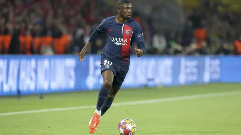 Ousmane Dembélé no jogo das meias-finais da Champions League 2023/24. Foto: Imago