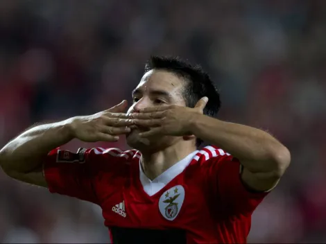 Ex-jogador argentino esteve de regresso ao Estádio da Luz