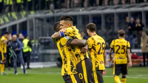 Inter festeja vitória contra o Veneza. Foto: Imago