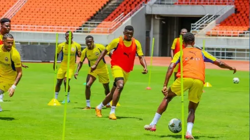 Mambas treinando antes da viagem a Guiné, Foto: FMF