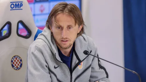 Luka Modric fez a antevisão ao jogo com Portugal. Foto: Imago